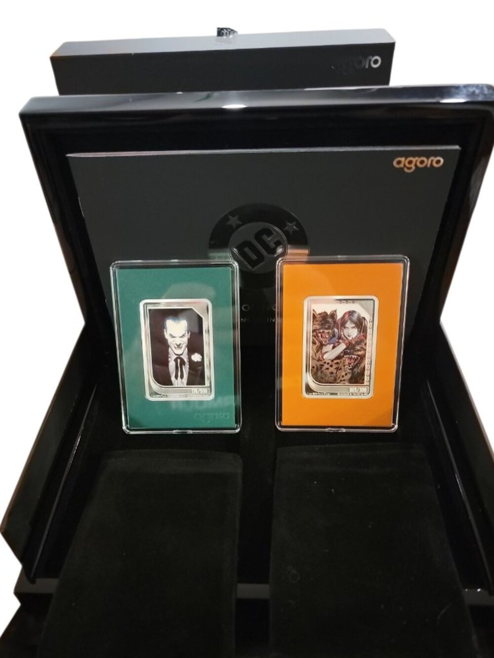 RARE DC Comics Joker & #9 Harley Quinn 1 oz Silver Coin Set Niue $2 Legal Tender - Picture 1 of 12